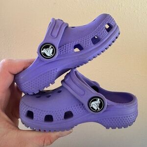 CROCS Purple Sandals Lightweight Comfort